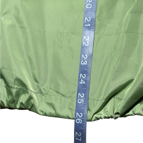 FabFitFun X Bala Green Windbreaker Nylon Jacket S/M - Picture 8 of 9